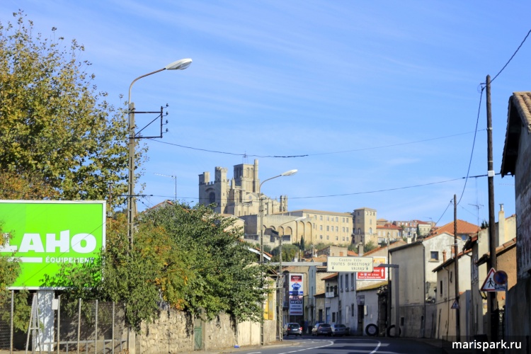 On the way to Nice from Barcelona by car