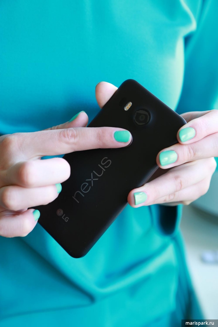 Google Nexus 5X от LG fingerprints