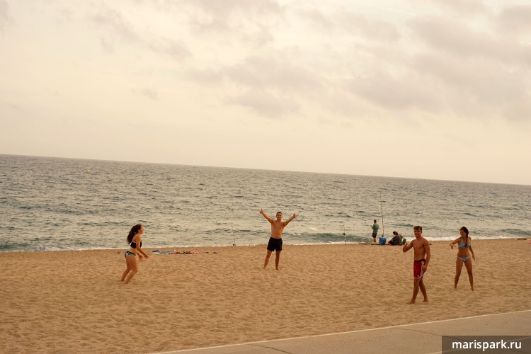 Море Pineda de mar