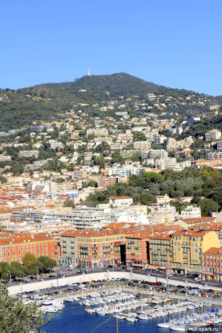Cote d'Azur panorama 