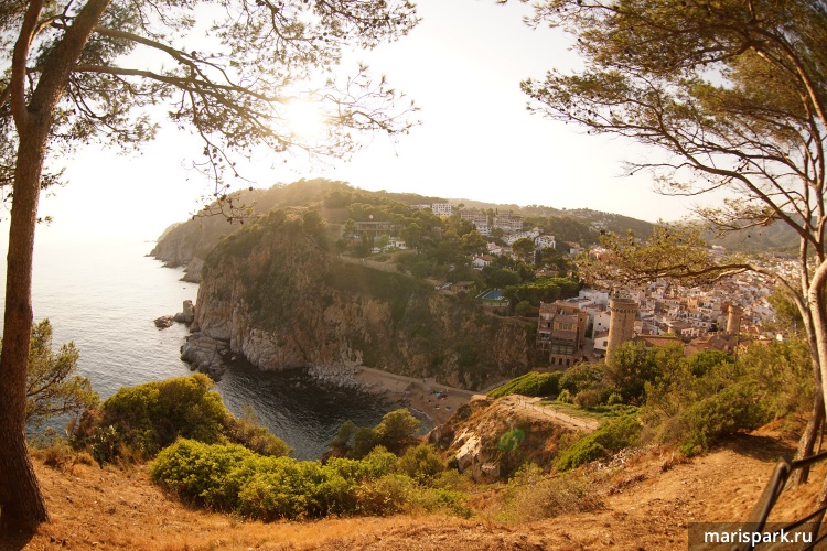 Tossa de mar секретный пляж