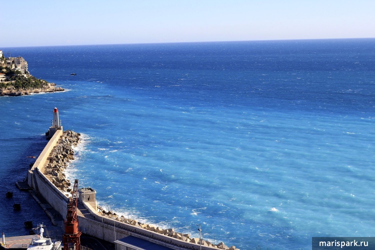 Cote d'Azur panorama 